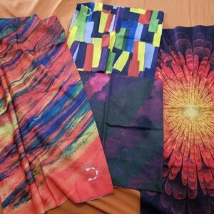 Multicolor Abstract Women's Buffs/Headwraps